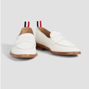 NEW NIB THOM BROWNE Suede loafers 38